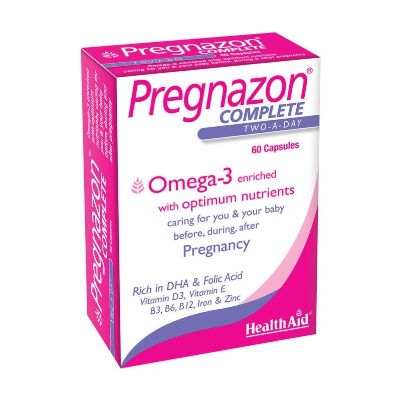 Health Aid Pregnazon Complete Two A Day 60 Cap