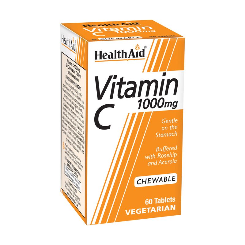 Health Aid Vit C 1000 Mg 60 Chewable Tab