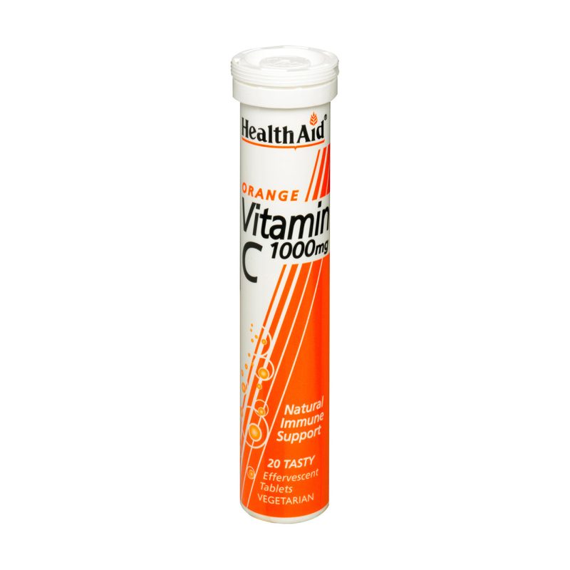 Health Aid vit C Orange 1000 mg Effervescent Tab