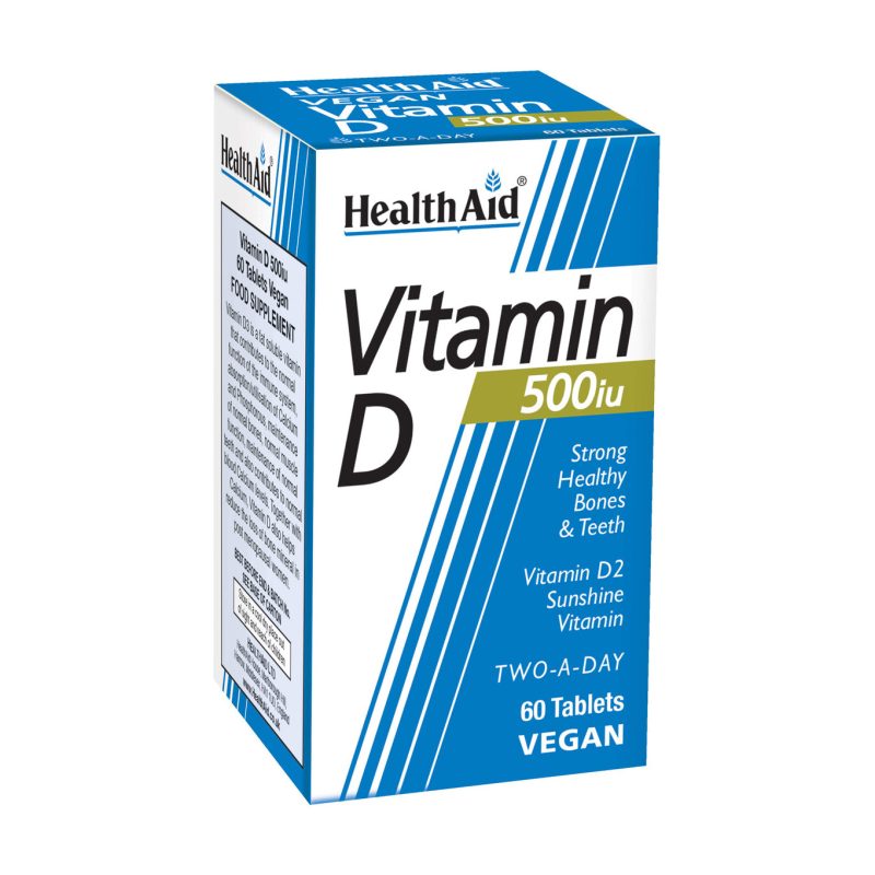 Health Aid Vit D 500 Iu 60 Tablets