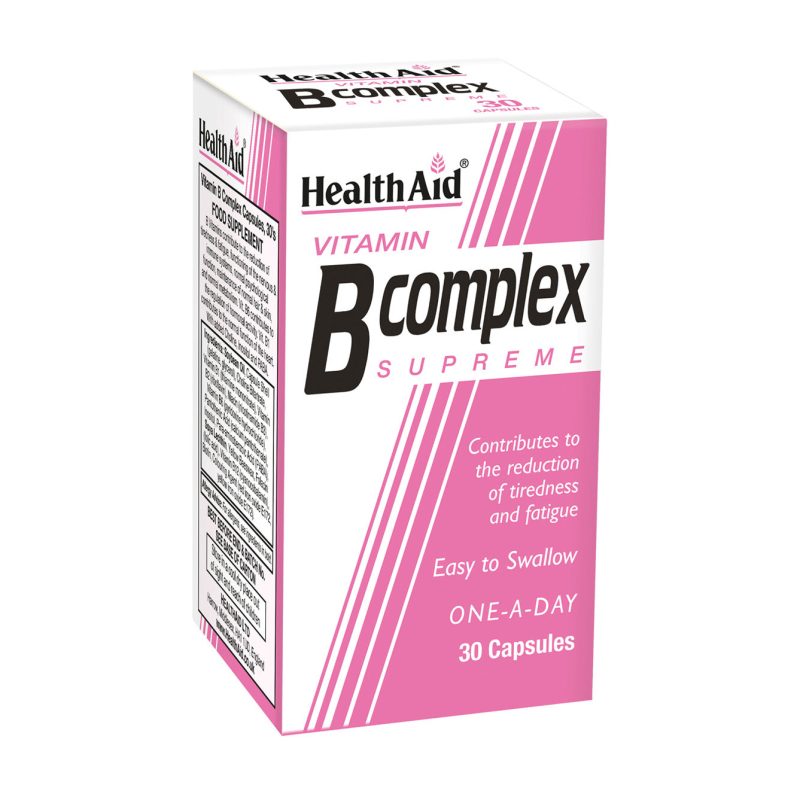 Health Aid Vitamin B Complex 30 Capsules