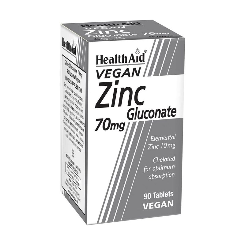 Health Aid Zinc 70 Mg 90 Tab