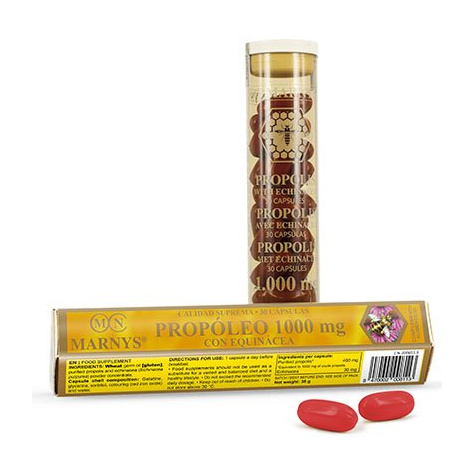 Marnys Propolis 1000 Mg With Echinacea 30 Capsules