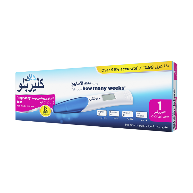 Clearblue Pregnancy Test Tell You How Many Weeks 1's