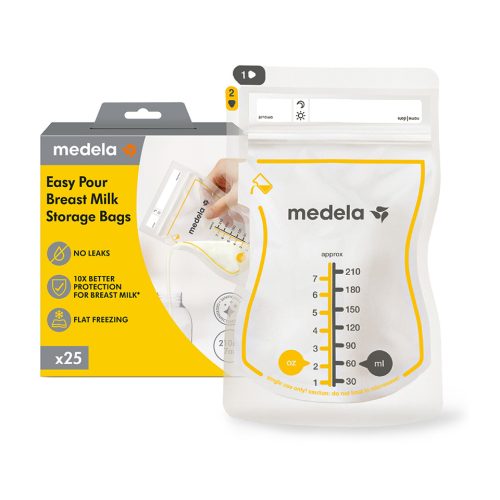 Medela Breast Milk Storage Bags 25Pcs