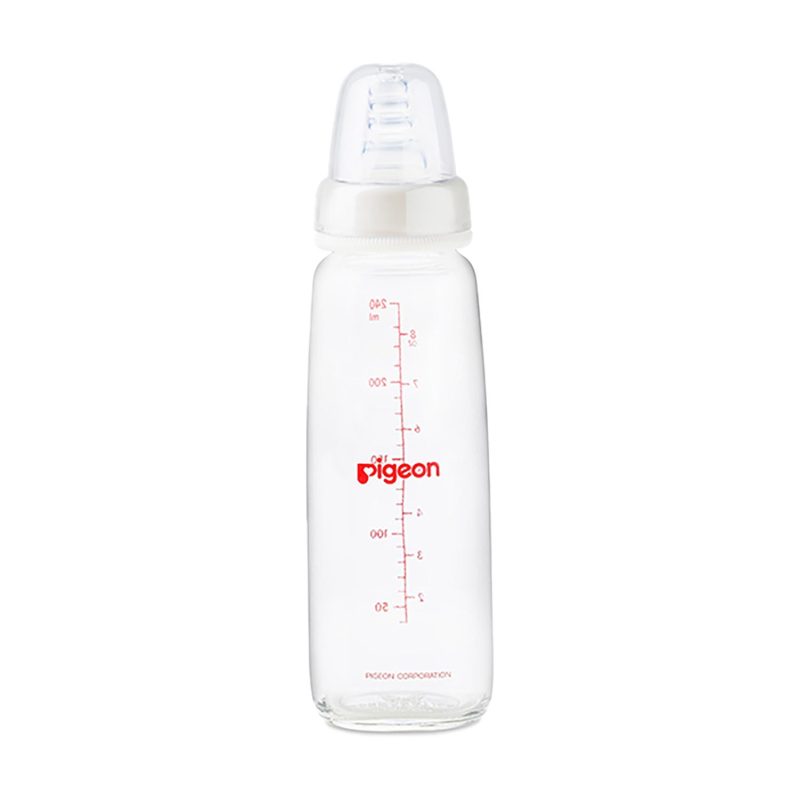 Pigeon Glass 240 Ml 4 Months K 8 (A280)