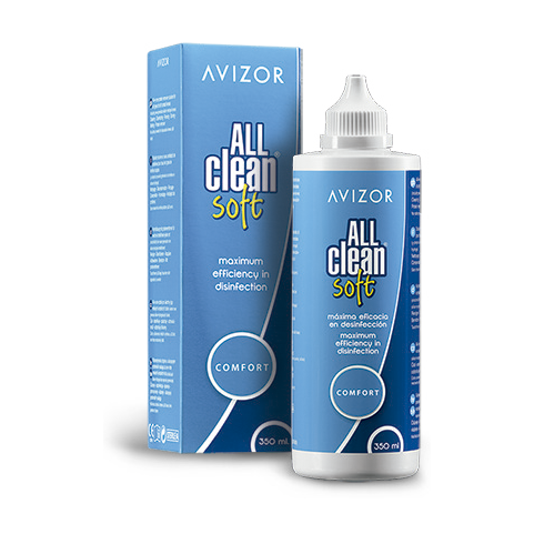 Avizor All Clean Soft Contact Lenses Solution 350 Ml