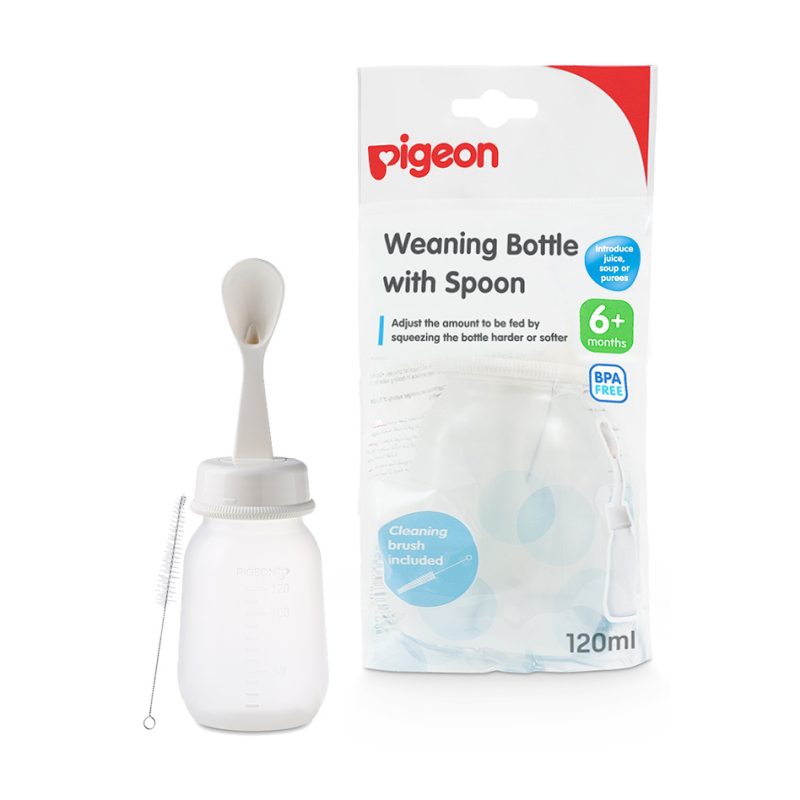 Pigeon Weaning Bottle With Spoon