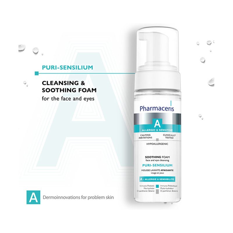Pharmaceris Puri-Sensilium Foam Face Eye Cleanser 150Ml