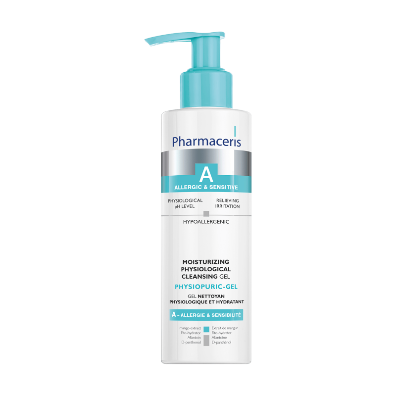 Pharmaceris Moisturizing Gel Face Wash Physiopuric Gel 190Ml