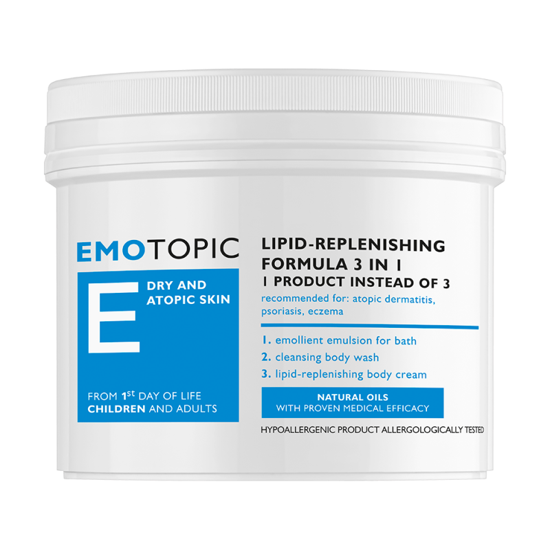 Emotopic Lipid Replenishing 3 In 1 Cream 500ml