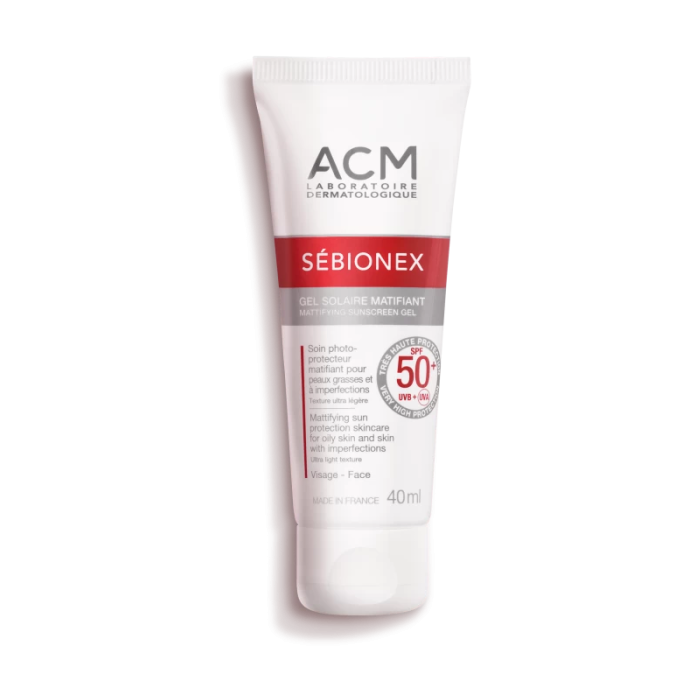 ACM Sebionex Mattifying Sunscreen Gel SPF+50 40ml
