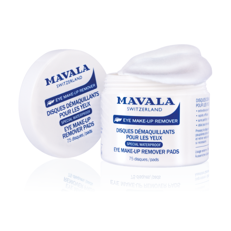 Mavala Eye Make Up Remover Pads 75 Pieces