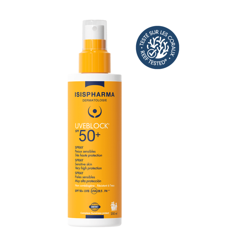 Isis Uveblock Spf50+ Very High Protection Spray 200Ml
