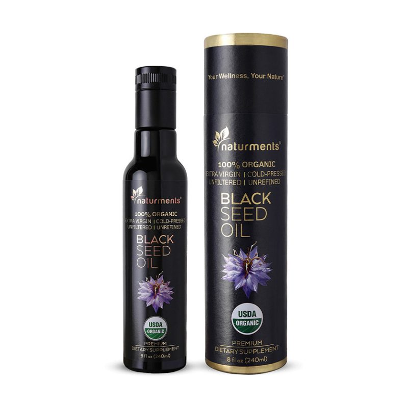 Naturments Organic Black Seed Oil 240ml