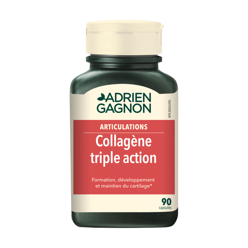 Collagen Triple Action 90 Cap Adrien Gagnon