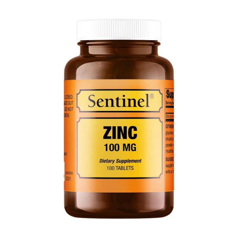 Sentinel Zinc 100 Mg 100 Tab