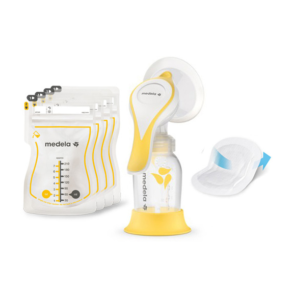Medela Manual Breast Pump Harmony Essentials Pack