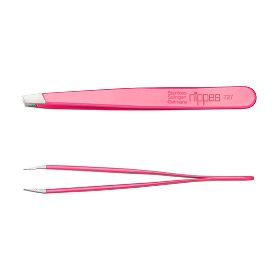 Nippes Stainless Steel Slant Tweezers 727