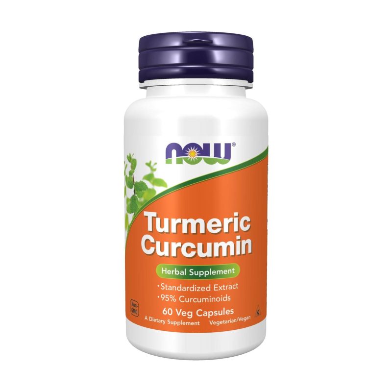 Now Turmeric Curcumin 60 Cap