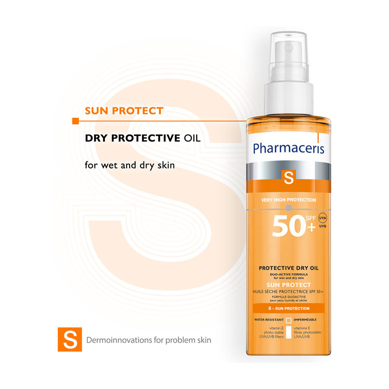 Pharmaceris Sun Protect Dry Protective Body Oil Spf50