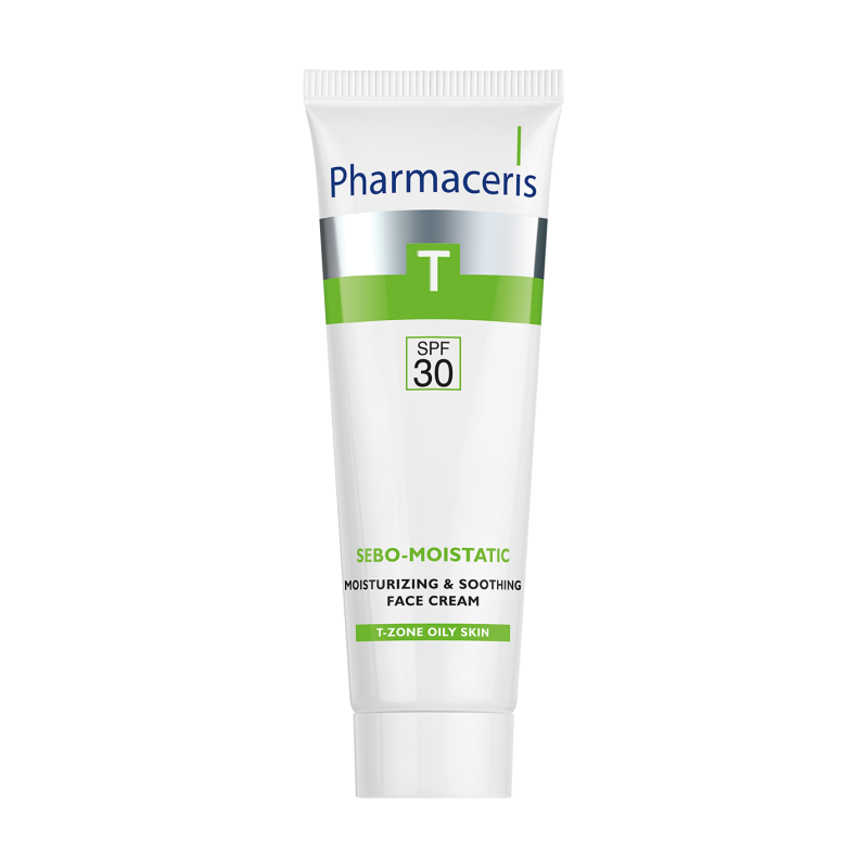 Pharmaceris T Sebo-Moistatic Moisturizing Soothing Spf30 Cream 50Ml