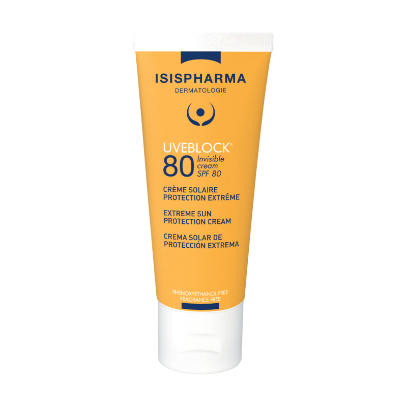 Isispharma Uveblock Spf 80 Invisible Extreme Sun Protection Cream