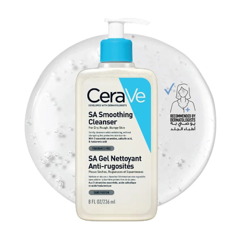 Cerave Sa Smoothing Cleanser With Salicylic Acid 236Ml