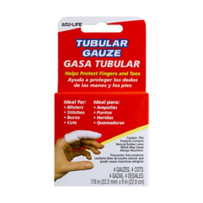 Acu-Life Finger Gauze Protect Cover Cots 4's