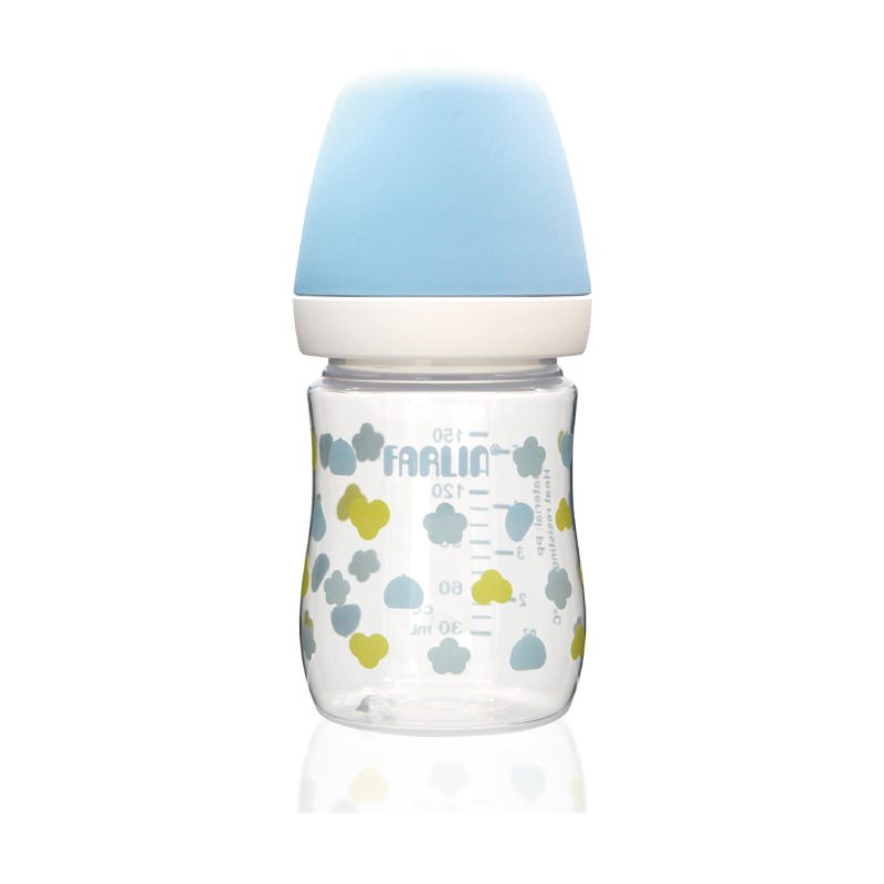 Farlin Silky  Wide Neck Plastic Feeding +0 Months 150ml