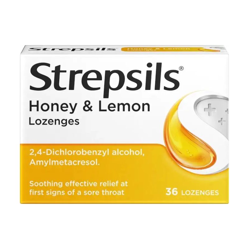 Strepsils Honey & Lemon 36 Lozenges