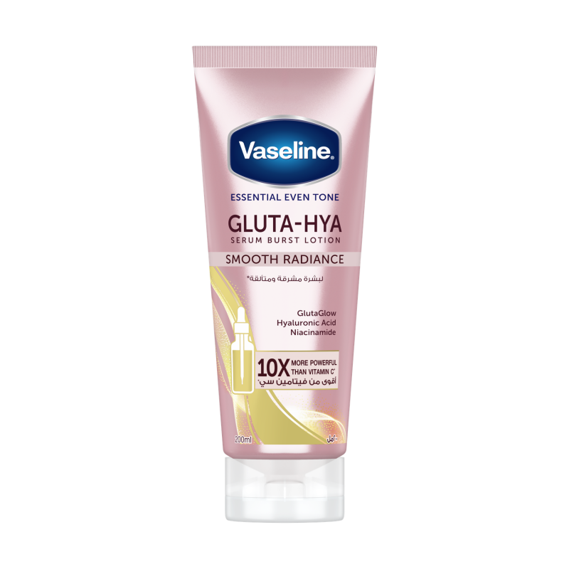 Vaseline Gluta-Hya Smooth Radiance Lotion Tube 200ml