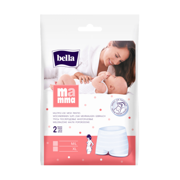 Bella Mamma Mesh Panties 2 Pcs Xl