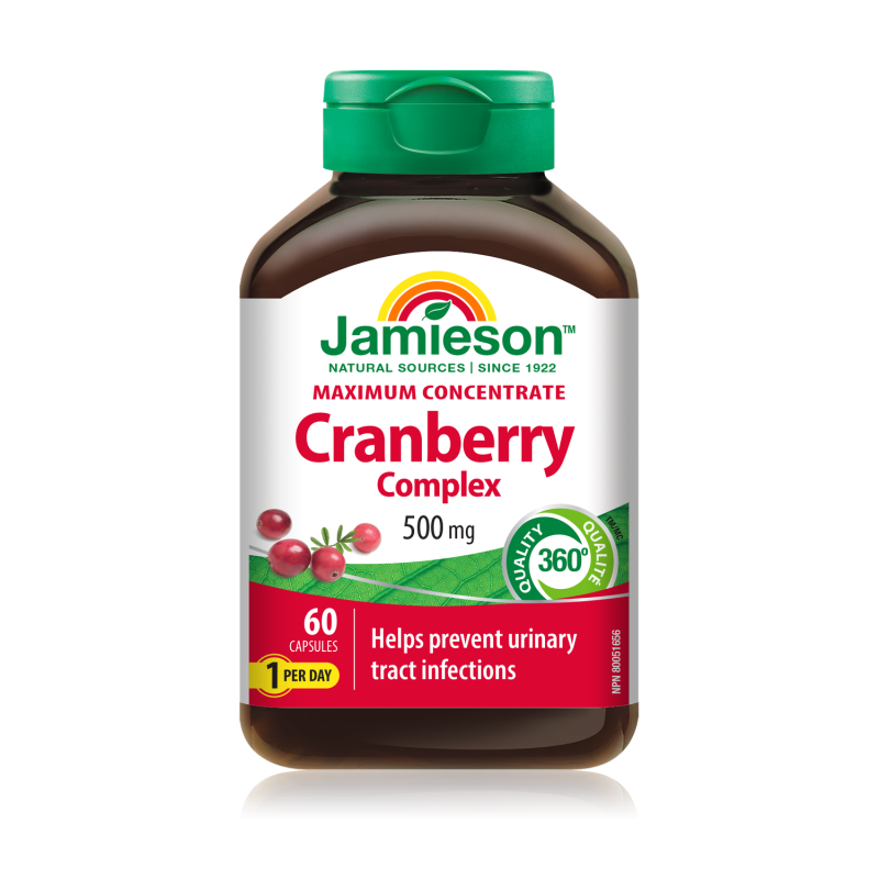 Jamieson Maximum Concentrate Cranberry Complex 500mg 60 Cap