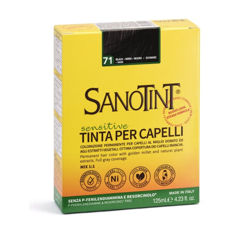 Sanotint Sensitive Natural Black 71