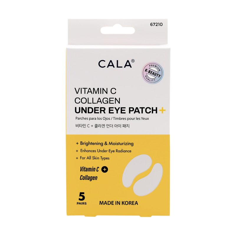 Cala Under Eye Patches Vitamin C & Collagen 5 Pcs