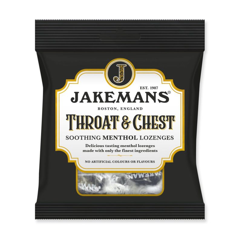 Jakeman Throat & Chest Lozenges 73Gm