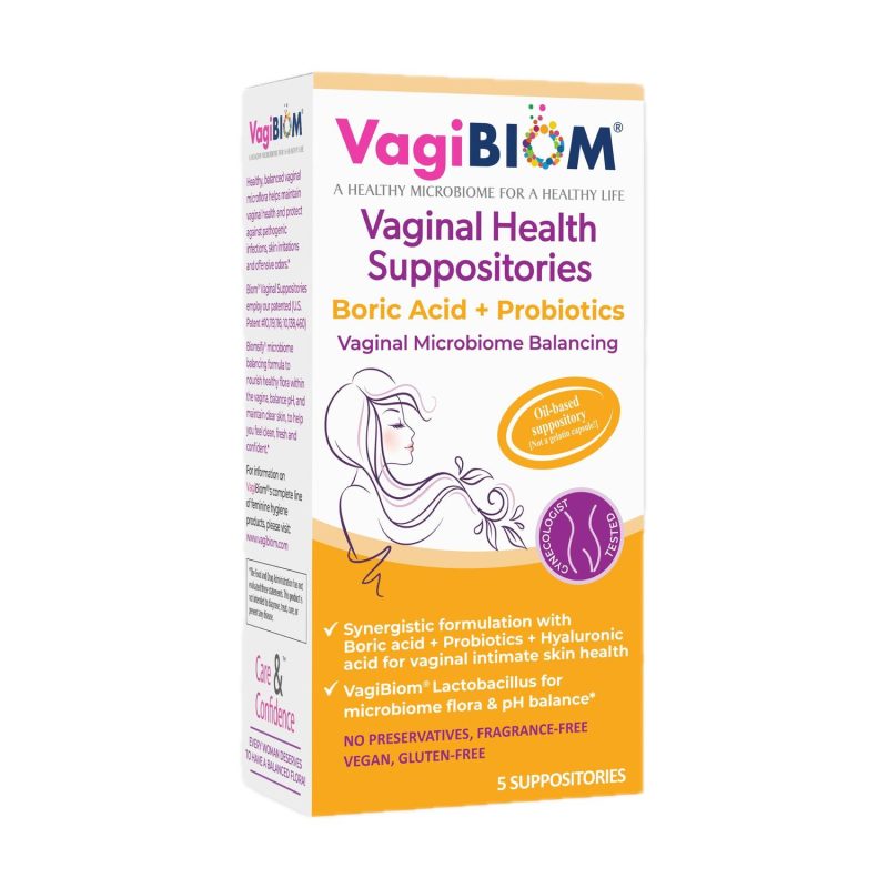 Vagibiom Boric Acid + Probiotics  5 Supp