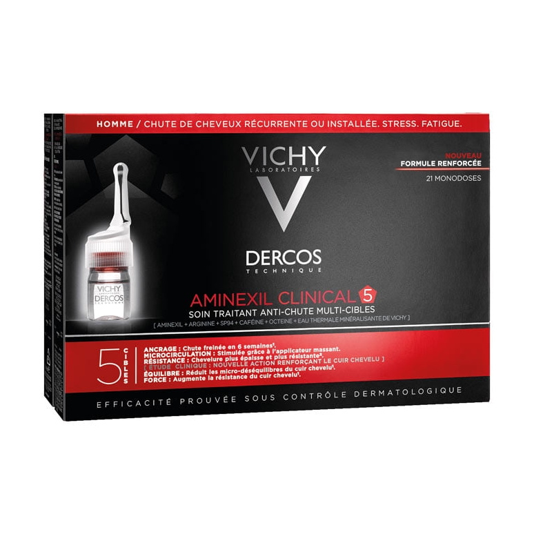 Vichy Dercos Aminexil Clinical 5 Men 21X 6Ml