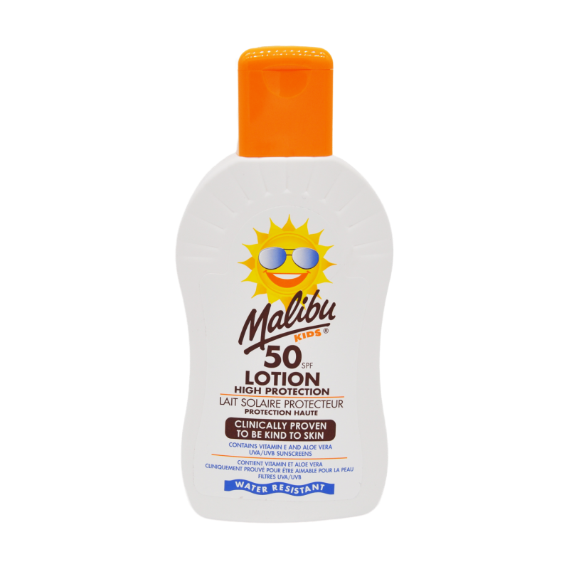 Malibu Kids High Protection Lotion Spf50 200Ml