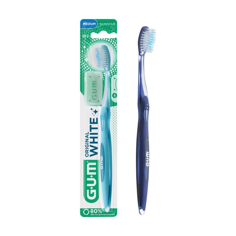 Gum Original White Toothbrush Medium (563)