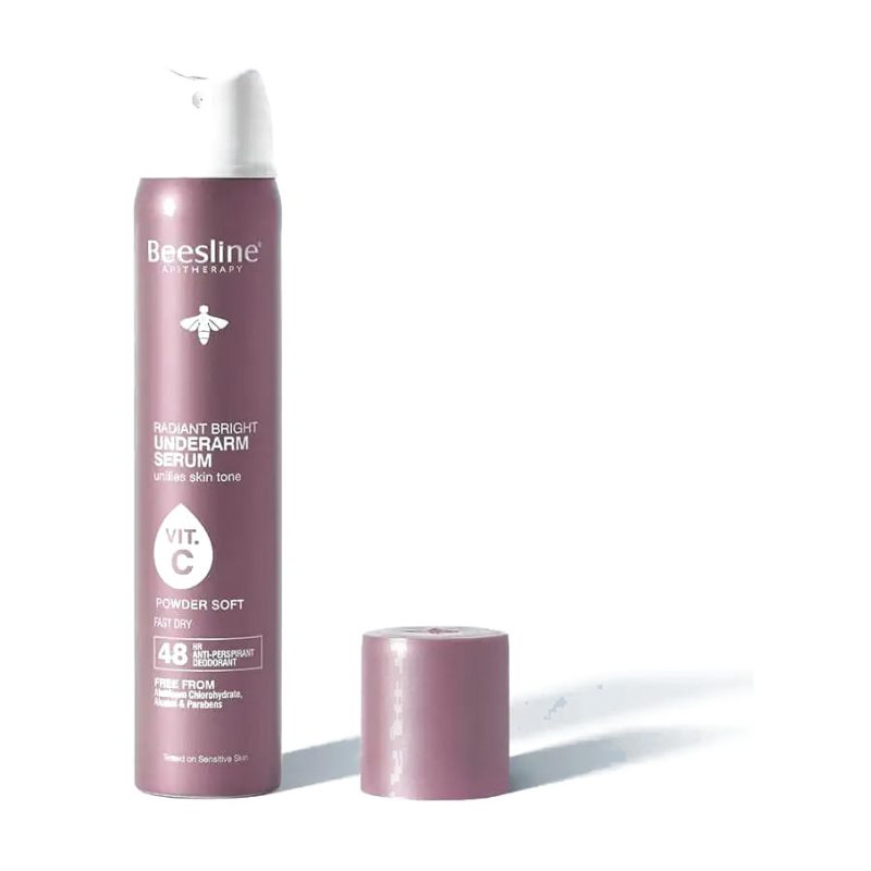 Beesline Radiant Bright Underarm Deo Spray (Powder Soft) - 150Ml