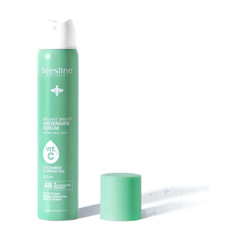 Beesline Radiant Bright Underarm Deo Spray (Cucumber & Green Tea) - 150Ml