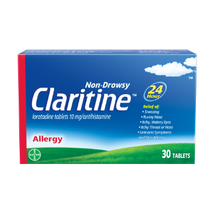 Claritine 10 Mg 30 Tablets