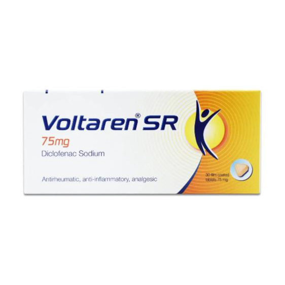 Voltaren SR 75 mg 30 Tablets