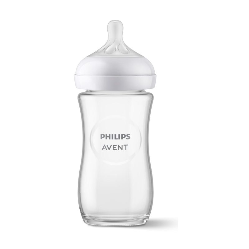 Philips Avent- Natural Response Glass Baby Bottle-240Ml