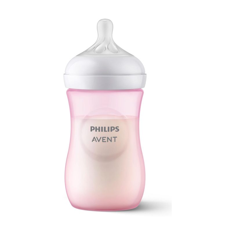 Philips Avent Natural Feeding Bottle 260Ml - Rose