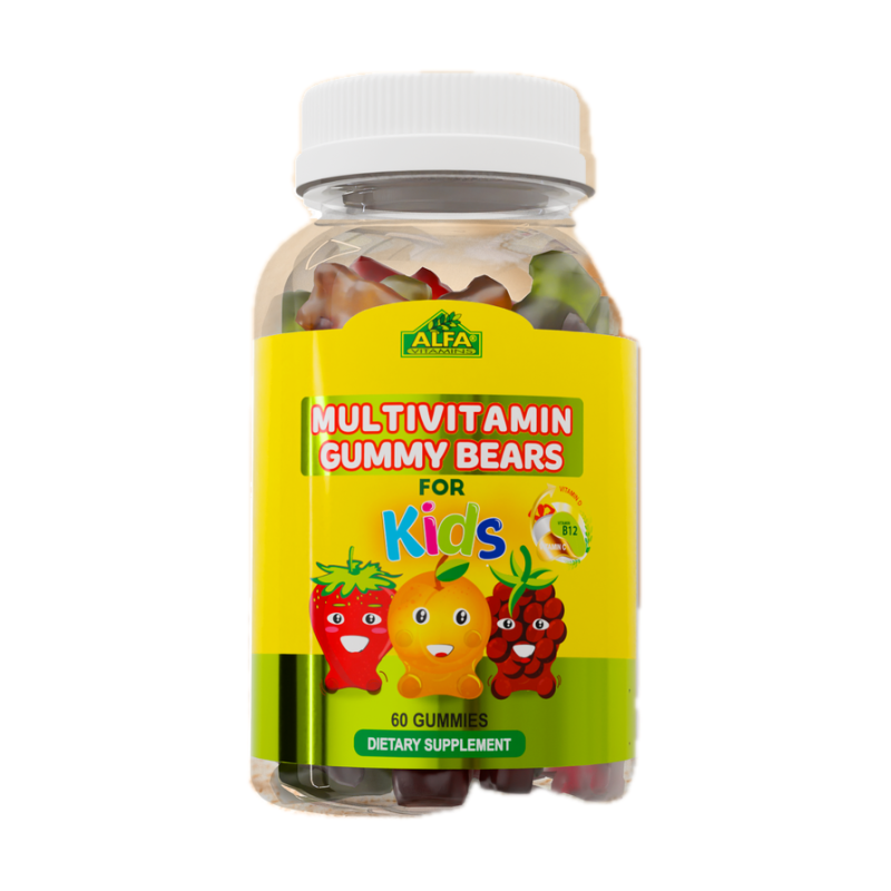 Alfa Multivitamin Gummy Bears For Kids 60 Gummies