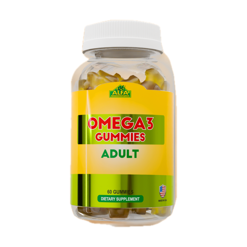 Alfa Omega 3 Adult 60 Gummies
