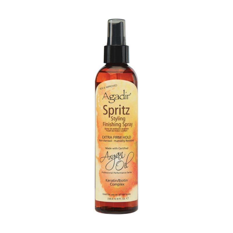 Agadir Argan Oil Spritz Styling Finishing Spray Extra Firm Hold 236Ml